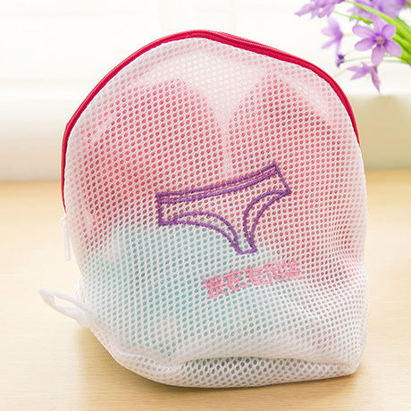 Zippered Mesh Laundry Wash Bags Foldable Delicates Lingerie Bra Socks Underwear Washing Machine Clothes Protection Net Basket - disneytoys