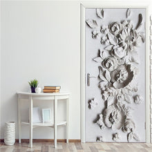 Creative 3D Door Sticker 95x215cm/Custom Size Self Adhesive Wallpaper On the Doors DIY Renovation Waterproof Poster For Bedroom - disneytoys