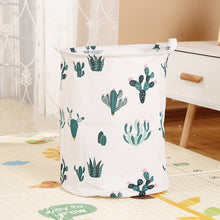 Foldable Laundry Basket Large Capacity Laundry Hamper Storage Bag Clothes Toy Picnic Printed Storage Organizer Bucket - disneytoys