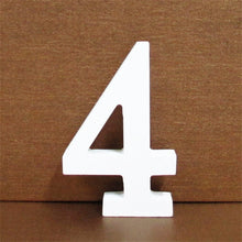1pc 10CMX10CM White Wooden Letter English Alphabet DIY Personalised Name Design Art Craft Free Standing Heart Wedding Home Decor - disneytoys